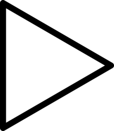 Play Of Right Arrow Triangle Outline Vinyl Cutting Svg File, Free Vectors File